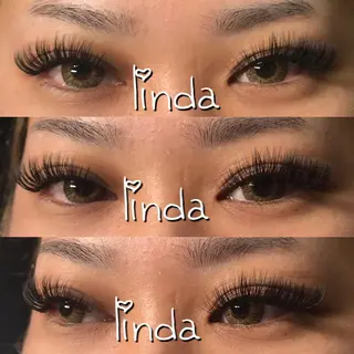 マツエク・マツパ linda lashesのマツエク・マツパデザイン