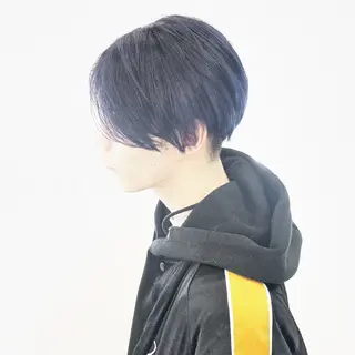 ショート メンズ カラー fuwat所属・秋葉原でカラーする なら🐉ちぇーたんのヘアスタイル