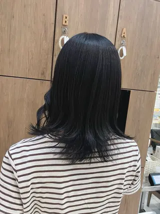 ミディアム ヘアアレンジ 裾カラー/Aya🥀のヘアスタイル