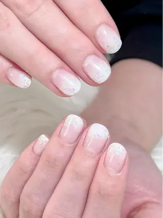 ショート ネイル シェヌネイル JURAのネイルデザイン