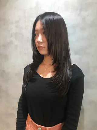 セミロング Collet Ginza所属・外国人風レイヤー ボブパーマYukiのヘアスタイル