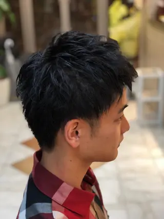 ショート メンズ 野々山 直貴のヘアスタイル