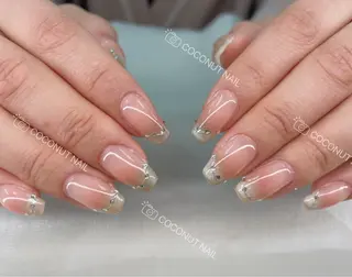 ネイル 神田 ココナッツのネイルデザイン
