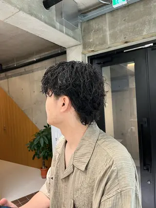 パーマ メンズ nagi所属・横田直也／韓国風 レイヤーカット／千種のヘアスタイル