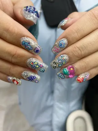 ネイル ひめか🫁 推し概念・個性派のネイルデザイン