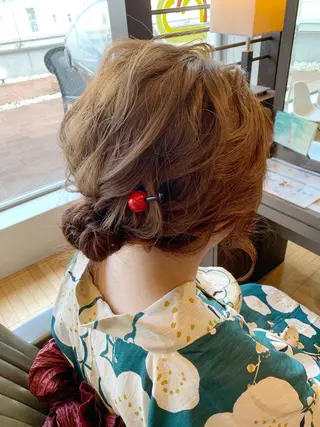 ヘアアレンジ 佐藤 ナルトのヘアスタイル