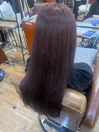 カラー 東茉央/透明感カラー /パーマ🧸銀座のヘアスタイル