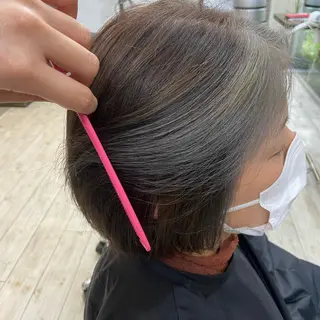 ショート カラー NUDE COLOR所属・鈴木 琴乃のヘアスタイル