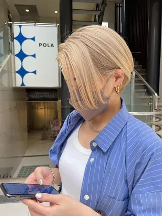 ショート gisele所属・小山 一之のヘアスタイル