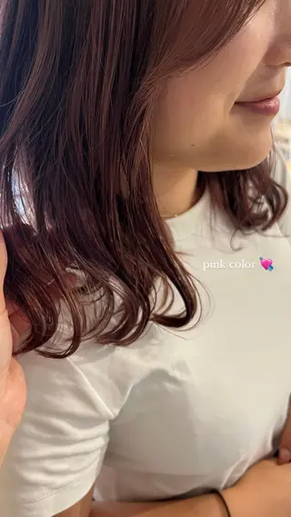 カラー ann  HEARTS所属・mei 『めい』のヘアスタイル