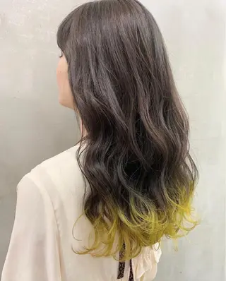 ロング カラー 韓国/ハイトーン/ ボブ🎀MIKU🎀のヘアスタイル