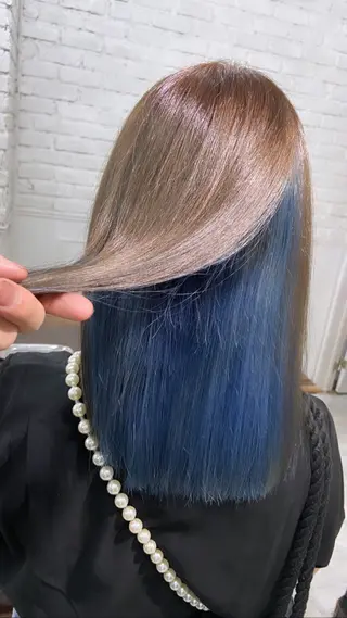 ミディアム カラー SALOWIN札幌大通り所属・札幌ブリーチカラー/ ダブルカラー/ドイのヘアスタイル