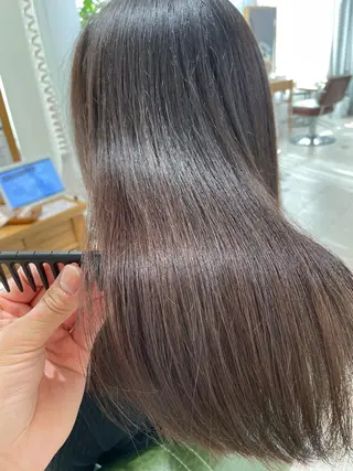 ミディアム eins.hair所属・過去一の柔髪ヘア 🌿einshairのヘアスタイル