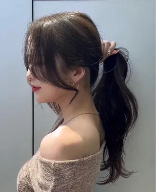 セミロング 🌫️大人韓国ヘア 🌫️naoyaのヘアスタイル