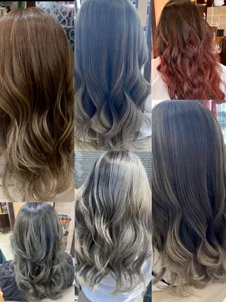 ロング カラー 透明感カラー✨艶髪 制作🌱山根あゆみのヘアスタイル