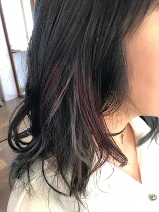 ミディアム カラー 原宿サロン代表 デザインカラー伊藤卓のヘアスタイル