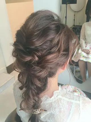 ミディアム loe 薬院本店【ロエ】所属・早稲田 千尋のヘアスタイル