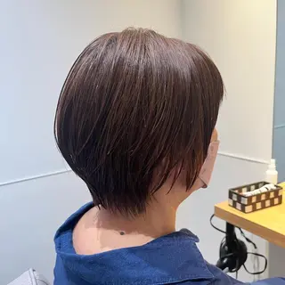ショート マンツーマン 縮毛矯正/マユコのヘアスタイル
