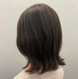 ミディアム 特化✨透明感カラー 白髪染め✨住田緋菜のヘアスタイル