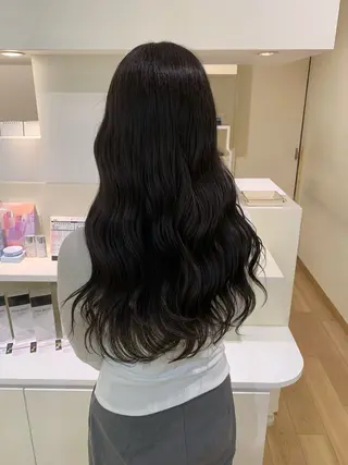 ロング カラー 🫧透明感 カラー/ うる艶髪/🎀みずきのヘアスタイル