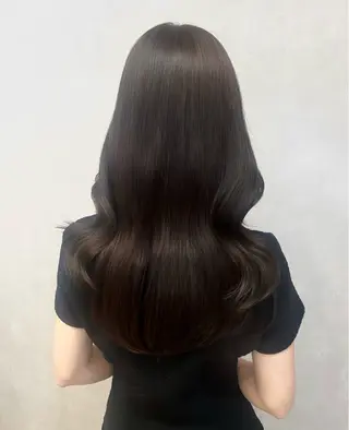 セミロング 韓国🎀レイヤー/艶 髪/縮毛矯正/ユリナのヘアスタイル