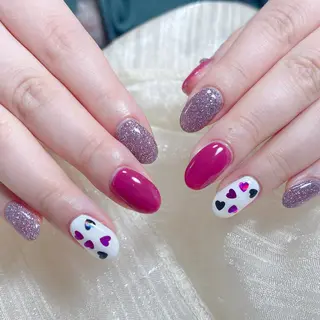 ネイル 🎀ネイルサロン エクラYUI🎀のネイルデザイン