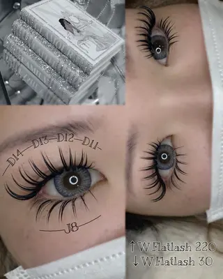 マツエク・マツパ 黒川 祐衣のマツエク・マツパデザイン