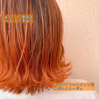 ミディアム カラー パーマ キッズ 🫧代表/新宿駅近/ 限定価格🫧田辺貴裕のヘアスタイル