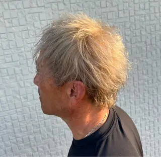 ショート カラー メンズ Hair Resort ALL BLue所属・細貝 舞利のヘアスタイル