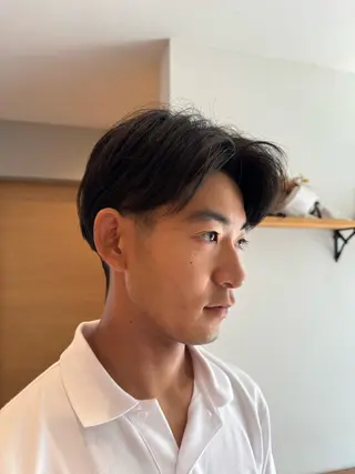 メンズ 🐻艶髪ヘア/韓国風 /隈河🐻のヘアスタイル