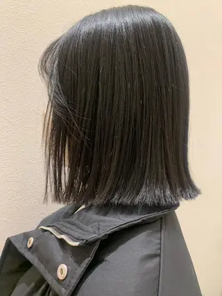 ショート hub hair レイヤー/透明感のヘアスタイル