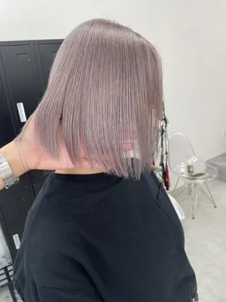 ミディアム パーマ カラー ヘアアレンジ メンズ キッズ マツエク・マツパ ネイル アイブロウ カラーソムリエ認定 茶屋町Eir岩本のヘアスタイル