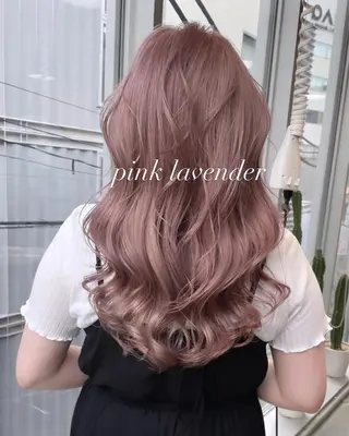ロング カラー 💜ハイトーン💛 マジカルかいちゃんのヘアスタイル
