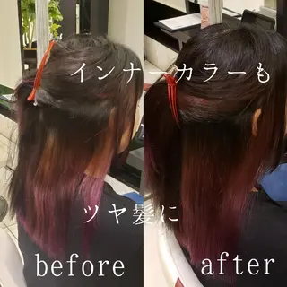 セミロング 鈴木 昌浩のヘアスタイル