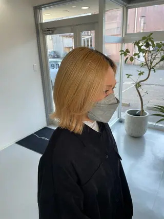 ミディアム scene所属・scene あゆなのヘアスタイル