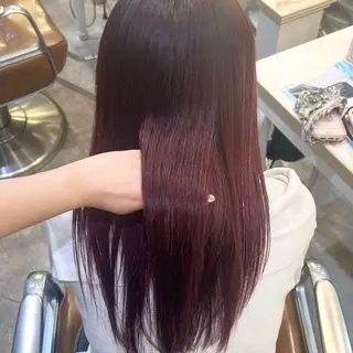 セミロング 🥀暖色/エクステ/ ヘアメ/横浜/かなこのヘアスタイル