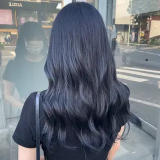 ロング 🦋韓国風カラー🦋 こうせい原宿のヘアスタイル