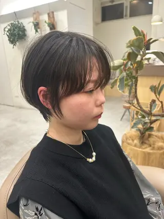 ショート 💛🤍U too e’s 鎌倉🧸のヘアスタイル