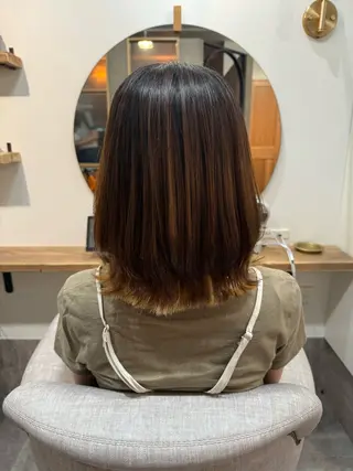 ミディアム Nagisa ナギサのヘアスタイル