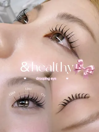 マツエク・マツパ ANRI 韓国 ワンホン まつ毛🎀のマツエク・マツパデザイン