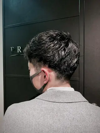 ショート メンズ HIROGINZA ヒロ銀座 青山所属・マツオ リュウホウ🐉のヘアスタイル