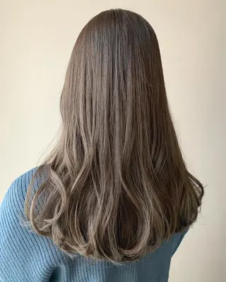 ロング カラー hub hair レイヤー/透明感のヘアスタイル