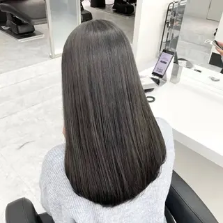 ロング カラー モテ艶🤍透明感 レイヤー🤍ボブのヘアスタイル