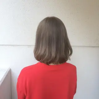 ミディアム カラー インナーカラー/天神 ブリーチ/吉田のヘアスタイル