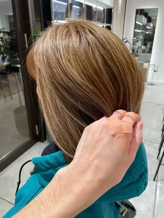 カラー 髪質改善＆美髪矯正 専門美容師:植原瑞樹のヘアスタイル