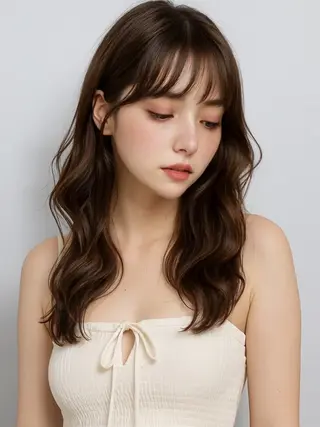 パーマ 笹川 聖奈のヘアスタイル