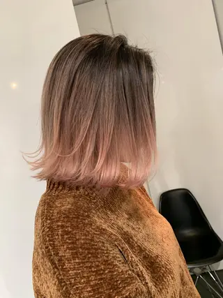 ショート カラー 無料カットモデル募集 スタイリスト石井大夢のヘアスタイル