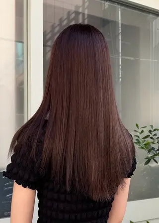 ロング 松本 かのんのヘアスタイル