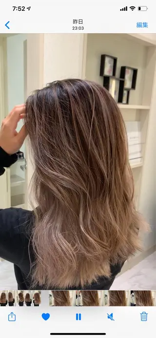 ロング 【Ryo】 socie天神のヘアスタイル