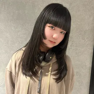 ロング AI TOKYO　S所属・mizuki 【韓国レイヤー】のヘアスタイル